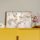 Quadro Decorativo Tela Canvas Folhas E Flores Galhos Florais