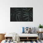Quadro Decorativo Tela Canvas Folhas E Flores Leaves - 150x80