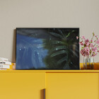 Quadro Decorativo Tela Canvas Folhas E Flores Leaves Com Mold