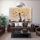Quadro Decorativo Tela Canvas Folhas E Flores Spring Flower T