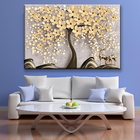 Quadro Decorativo Tela Canvas Folhas E Flores Spring Flower T