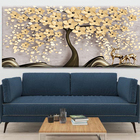 Quadro Decorativo Tela Canvas Folhas E Flores Spring Flower T