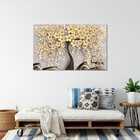 Quadro Decorativo Tela Canvas Folhas E Flores Spring Flower T