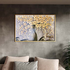 Quadro Decorativo Tela Canvas Folhas E Flores Spring Flower T