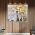 Quadro Decorativo Tela Canvas Folhas E Flores Spring Flower T