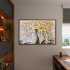 Quadro Decorativo Tela Canvas Folhas E Flores Spring Flower T