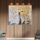 Quadro Decorativo Tela Canvas Folhas E Flores Spring Flower T