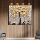 Quadro Decorativo Tela Canvas Folhas E Flores Spring Flower T