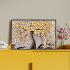 Quadro Decorativo Tela Canvas Folhas E Flores Spring Flower T