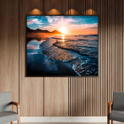 Quadro Decorativo Tela Canvas Paisagem Amazing Beautiful Suns