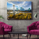 Quadro Decorativo Tela Canvas Paisagem Astana  - 200x100 Cm