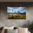 Quadro Decorativo Tela Canvas Paisagem Astana Com Moldura Dou