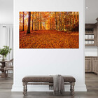 Quadro Decorativo Tela Canvas Paisagem Autumn - 200x100 Cm