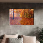 Quadro Decorativo Tela Canvas Paisagem Autumn Com Moldura E V