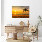 Quadro Decorativo Tela Canvas Paisagem Beach - 200x120 Cm