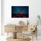 Quadro Decorativo Tela Canvas Paisagem Bonfire At The Desert