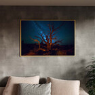 Quadro Decorativo Tela Canvas Paisagem Bonfire At The Desert
