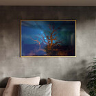 Quadro Decorativo Tela Canvas Paisagem Bonfire At The Desert