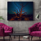 Quadro Decorativo Tela Canvas Paisagem Bonfire At The Desert