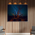 Quadro Decorativo Tela Canvas Paisagem Bonfire At The Desert