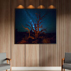 Quadro Decorativo Tela Canvas Paisagem Bonfire At The Desert
