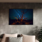 Quadro Decorativo Tela Canvas Paisagem Bonfire At The Desert