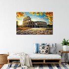 Quadro Decorativo Tela Canvas Paisagem Coliseu No Outono - 20