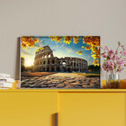 Quadro Decorativo Tela Canvas Paisagem Coliseu No Outono Com