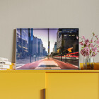 Quadro Decorativo Tela Canvas Urbanismo Av Paulista Com Moldu