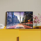 Quadro Decorativo Tela Canvas Urbanismo Av Paulista Com Moldu