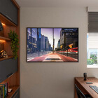 Quadro Decorativo Tela Canvas Urbanismo Av Paulista Com Moldu