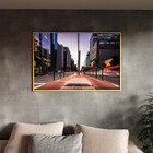 Quadro Decorativo Tela Canvas Urbanismo Av Paulista Com Moldu