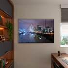 Quadro Decorativo Tela Canvas Urbanismo Monumentos Noite Em S