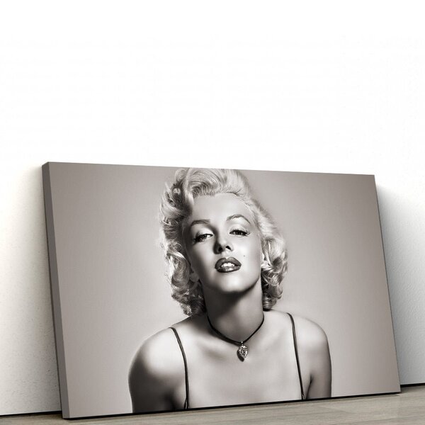 Quadro Decorativo Tela Marilyn Monroe 100x50cm Sala