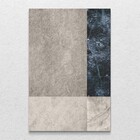 Quadro Decorativo Tela Vertical Abstrato Texturas Sem Moldura