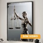 Quadro Decorativo Temático Direito Livros Com 3 Telas 60x90cm