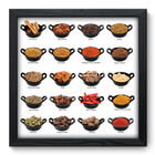 Quadro Decorativo - Temperos - 33cm X 33cm - 173qdcp