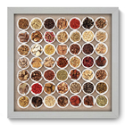 Quadro Decorativo - Temperos - 33cm X 33cm - 217qdcb