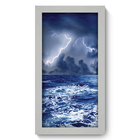Quadro Decorativo - Tempestade - 19cm X 34cm - 127qdpb