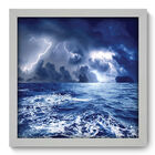 Quadro Decorativo - Tempestade - 33cm X 33cm - 128qdpb