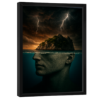 Quadro Decorativo Tempestade De Ideias