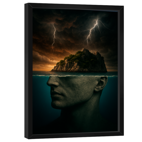 Quadro Decorativo Tempestade De Ideias