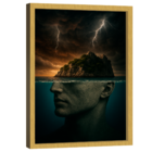 Quadro Decorativo Tempestade De Ideias