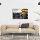 Quadro Decorativo Templo Oriental 40x60cm Sala ou Quarto