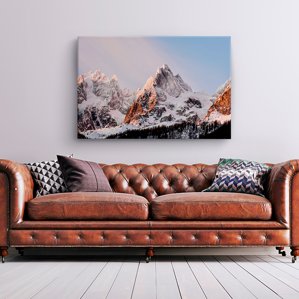 Quadro Decorativo Tendenci 3 Picos De Montanhas 120x80