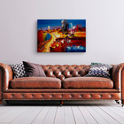 Quadro Decorativo Tendenci Abstração Urbana 90x60