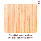 Quadro Decorativo Tendenci Abstract Black Wood 150x80