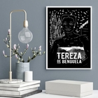 Quadro Decorativo Tereza De Benguela 45x34cm - Com Vidro Mold