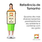 Quadro Decorativo Textura Cx Alta Leoa Cores 1 Pç 40x60  - Le