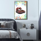 Quadro Decorativo Textura Cx Alta Tênis Grafitado 1 Pç 40x60